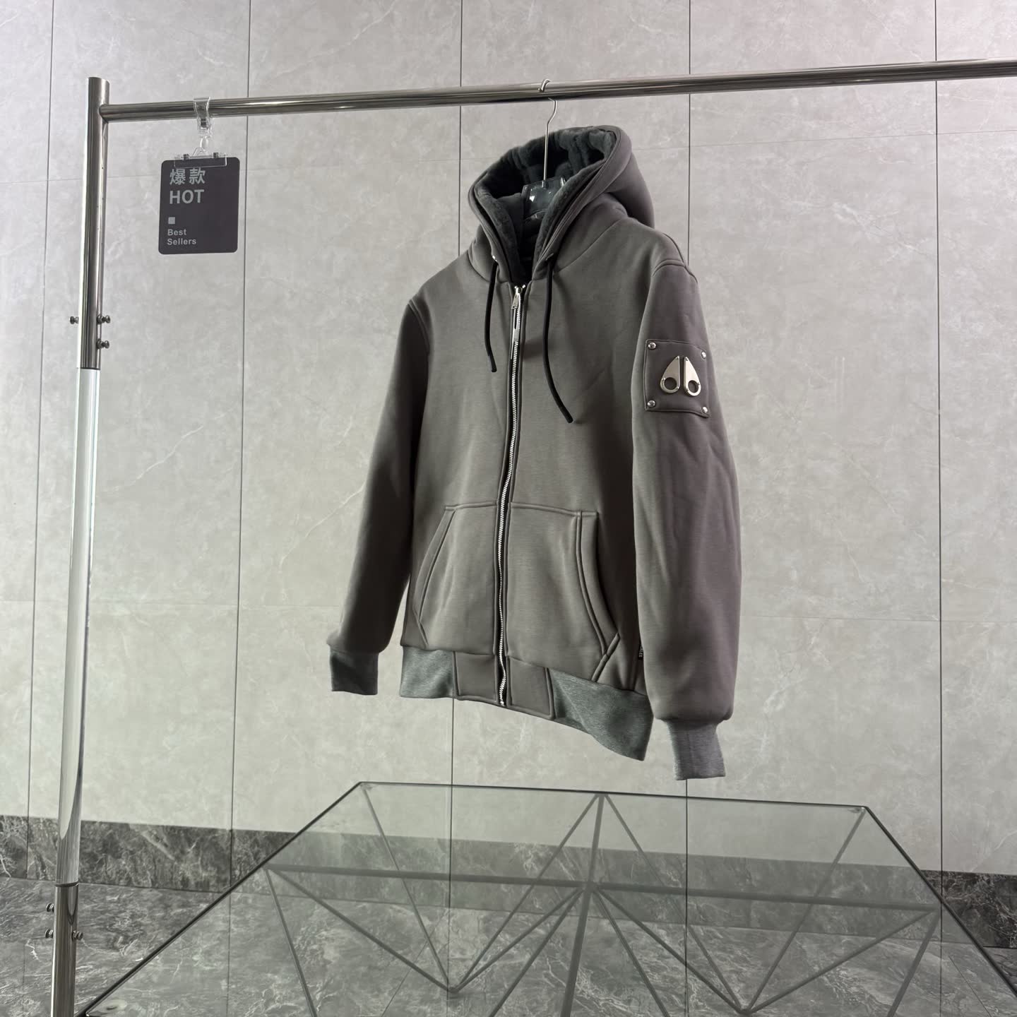 Moose Knuckles Hooded Zip Jacket Moose Knuckles Hooded Zip Jacket
